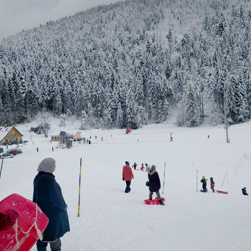 Sortie familiale à la montagne