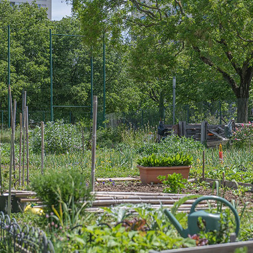 Jardin pré Santy