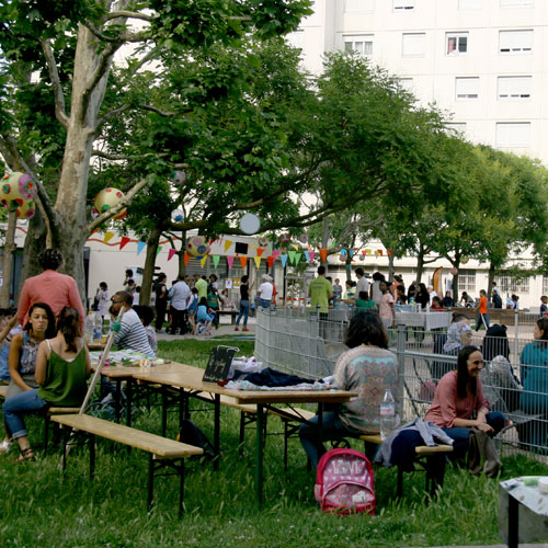 Fête quartier Santy Juin